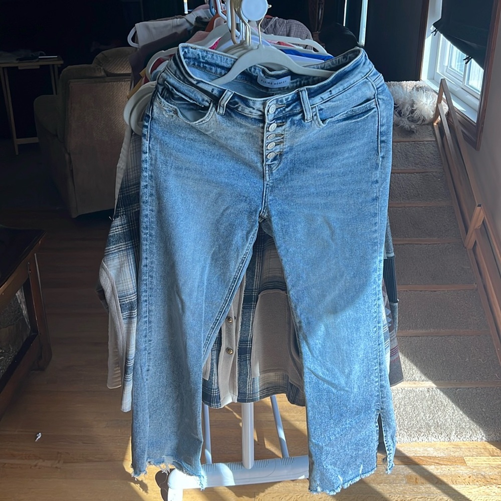 Flying monkey vervet jeans size 29.  11 inch rise. 26 in inseam